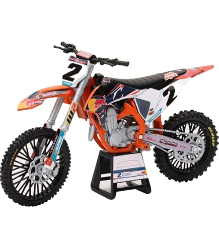 Amazon.com: New-Ray Motorcycles 1:12 Compatible with KTM 450 SX-F